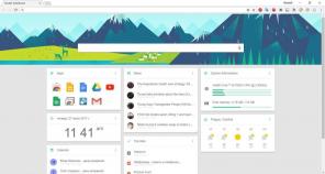 Rocket Dashboard vyplní úvodnú stránku Chrome užitočných widgetov