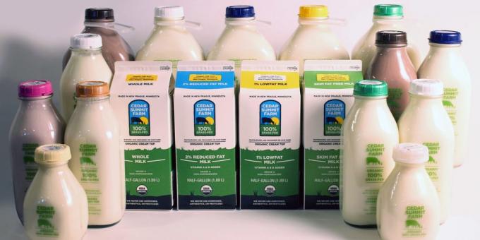 mýty o jedle: mliečne výrobky