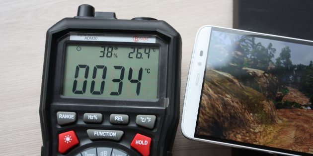 Multimeter ADM 30: presnosť merania